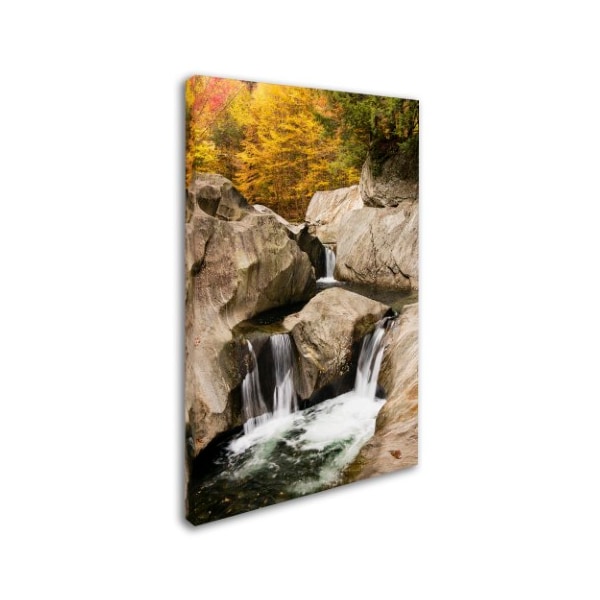 Michael Blanchette Photography 'Cascade Triangle' Canvas Art,16x24